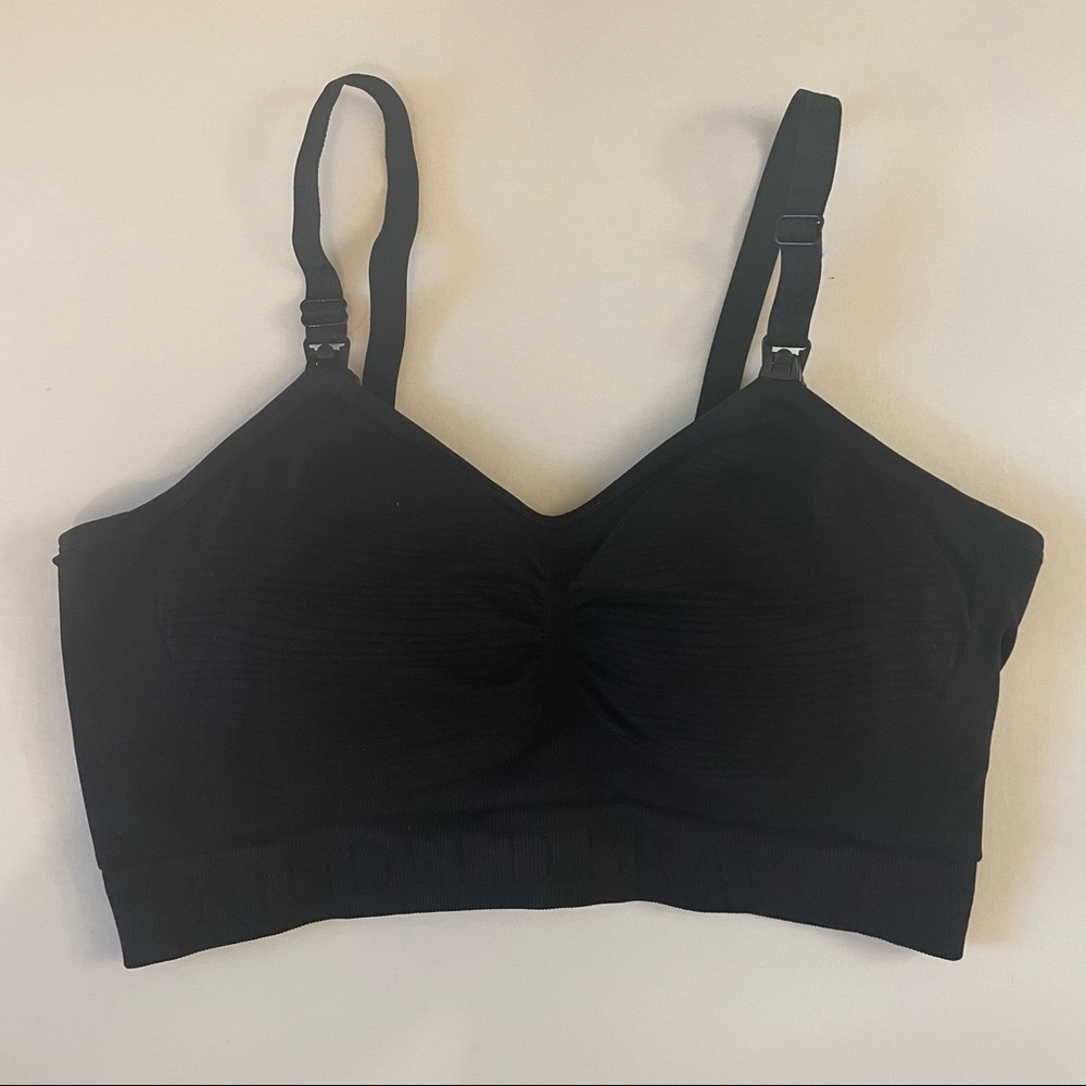 NWOT Sublime® Hands-Free Pumping & Nursing Bra - Black